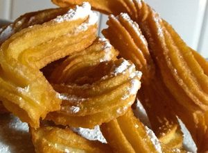 Una foto de Churros caseros