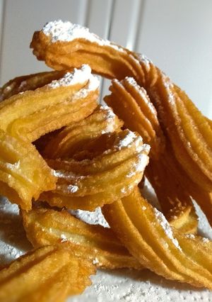 Una foto de Churros caseros
