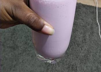Fast Cooking Methods Blueberry milkshake Restaurant Style