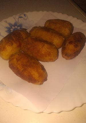 A picture of Irish corndog.