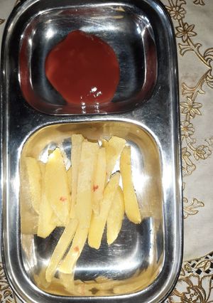 A picture of French fries.