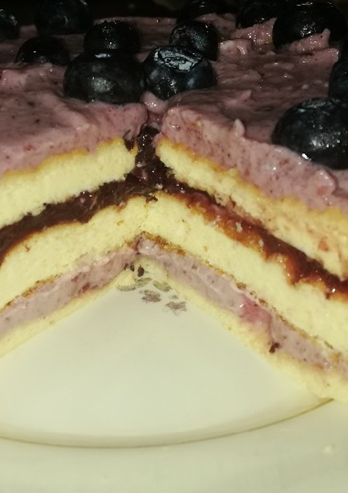 Una foto de Pan nube versión TORTA sin tacc y light