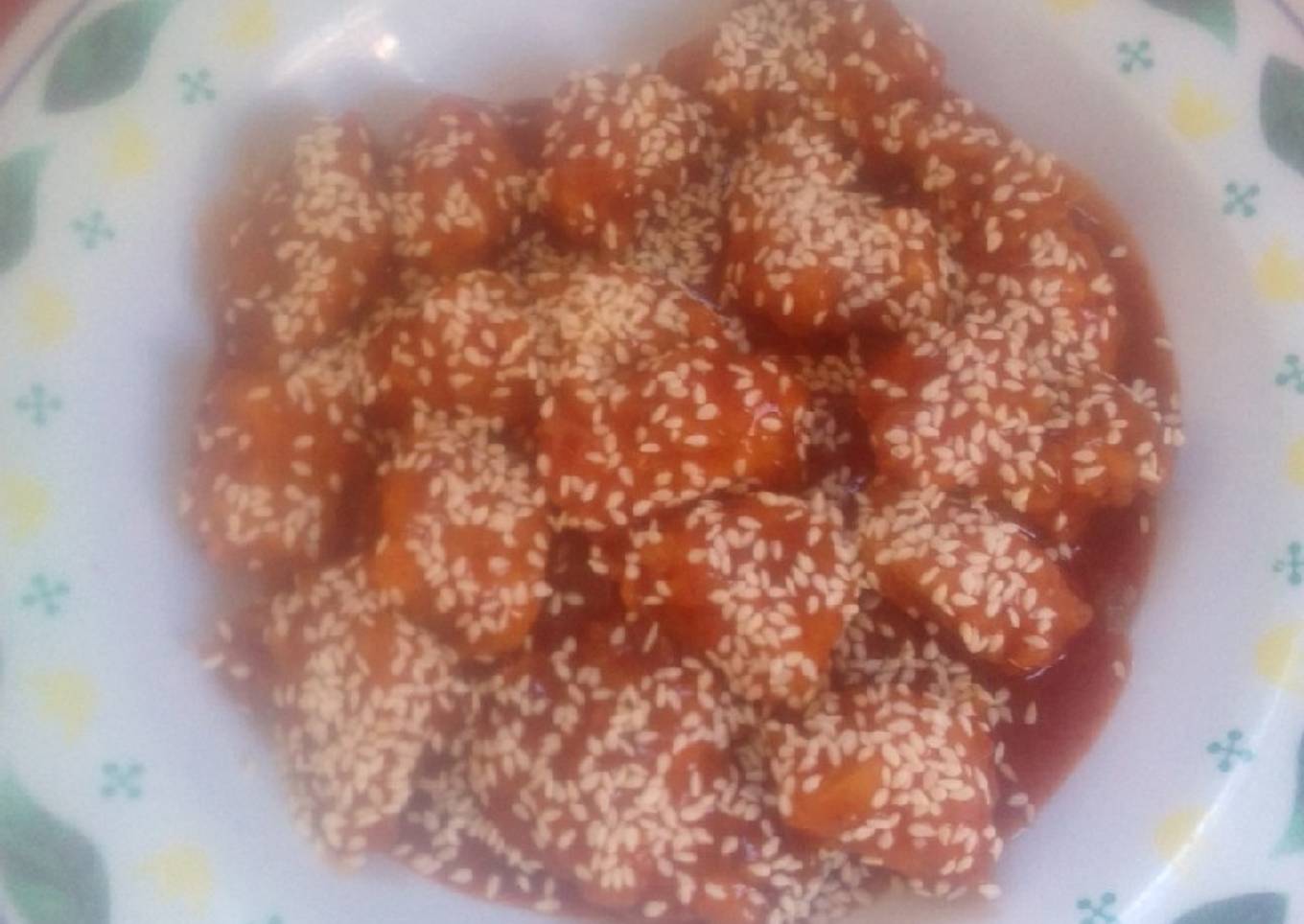 Ayam pop royco bumbu rujak ala korea