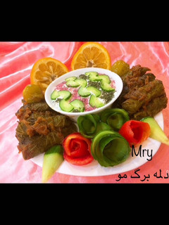 عکسی از دستور دلمه برگ مو (انگور)