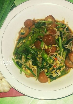 Foto resep Cah sawi saos oriental