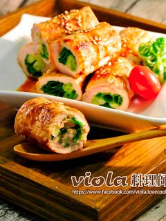 照燒蔥肉捲 的食譜成品照片