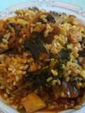 Arroz Integral Mar y mount con kale