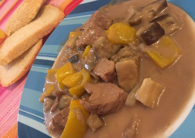 Spezzatino di manzo con verdure