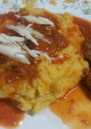 Una foto de Polenta diferente