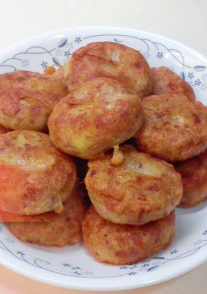 Foto resep "Perkedel Kentang Daging Sapi"