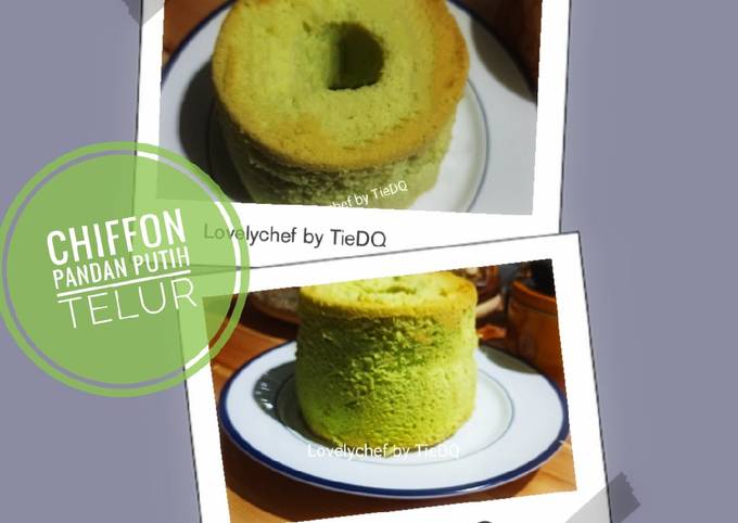 Chiffon Pandan Putih Telur