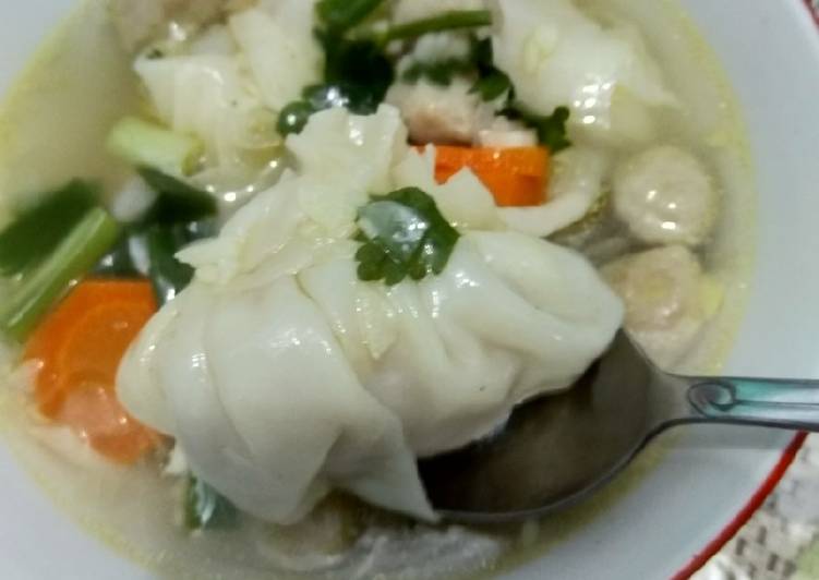 Soup dimsum siomay