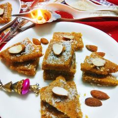 A picture of Kuttu ki Barfi.