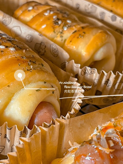 Foto resep Roti Abon Sosis - Floss Sausage Bread