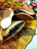 Dorayaki chocolatos tanpa telur