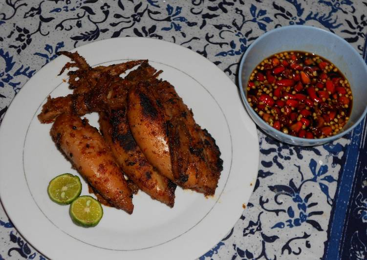 Cumi Bakar Bumbu Padang