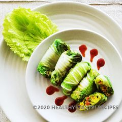 A picture of Chinese Cabbage Rolls.