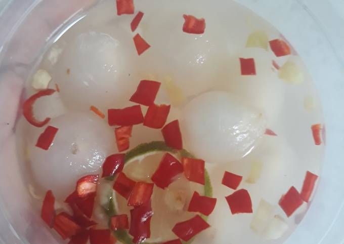 Langkah Mudah Masakan Resep Asinan Rambutan