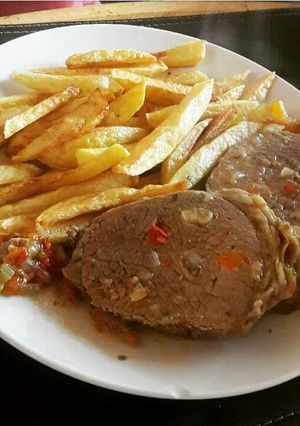 Una foto de Carne mechada