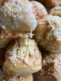 PANCITOS SABORIZADOS CON DOS TIPOS DE QUESOS (premezcla con levadura) 🤩😋😋🥯🧀🥖😍