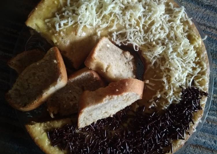 Bolu pisang keju meises