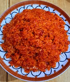 xôi gấc nước cốt dừa