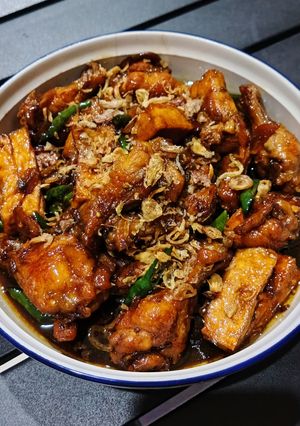 Foto resep Ayam Tahu Masak Kecap