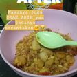 Telur orak arik kornet keju