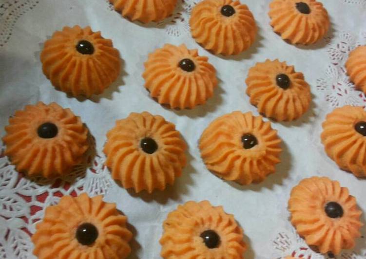 Resep Kue Semprit mawar Anti Gagal