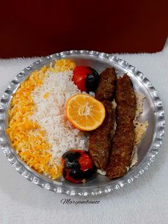 عکسی از دستور چلو کباب کوبیده