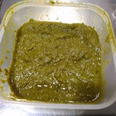 A picture of Palak saag.