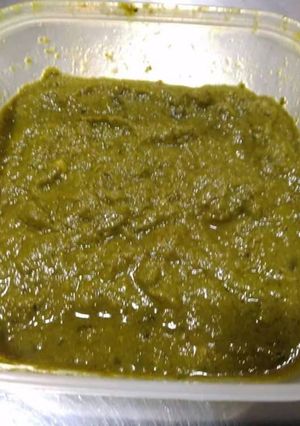 A picture of Palak saag.
