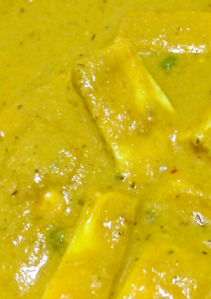 A picture of Simple butter paneer.