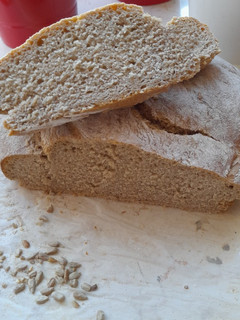 A picture of Simple whole wheat bread.