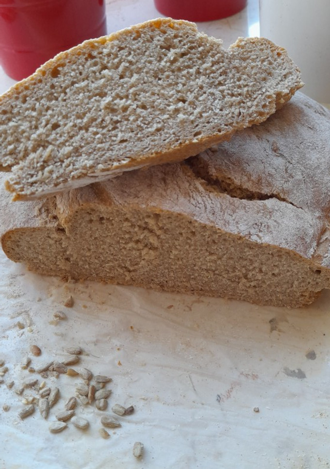 A picture of Simple whole wheat bread.