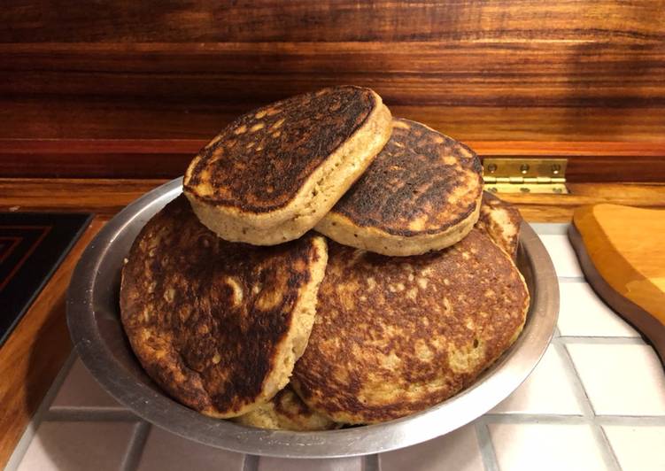 Steps to Prepare Quick Oatmeal pancakes