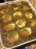 Gratin de courgettes aux haricots, tomate et mozzarella