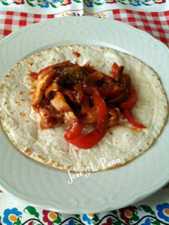 Una foto de Fajitas de pollo