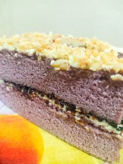 Foto resep Fruity Flourless Layer Cake #Keto