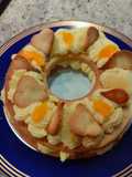 Tarte aux agrumes et à la crème pâtissière au Limoncello