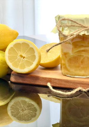 Une photo de Rondelles de citron confit