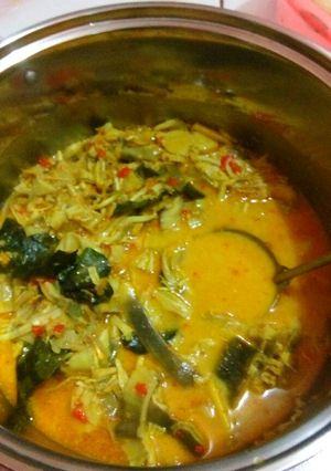 Foto resep Opor Jantung Pisang Mudah