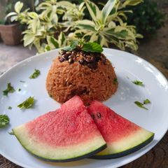 A picture of Watermelon rice.