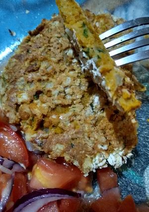 Una foto de Hamburguesas de Garbanzos y Calabaza