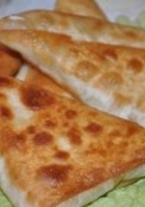 Фото Пирожки из лаваша с сыром.
