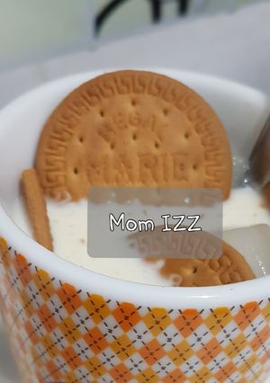 Foto resep 2. Es Susu Rum Biskuit Marie Regal