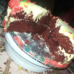 Red velvet cake A picture of Red velvet cake.