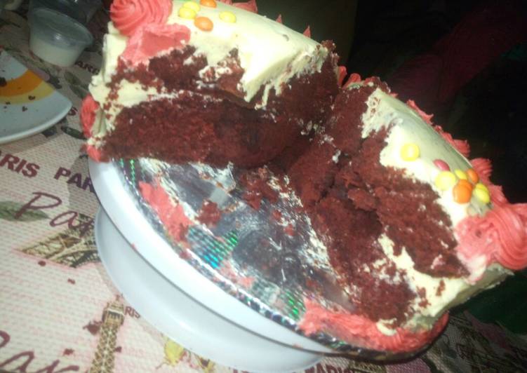 Step-by-Step Guide to Prepare Homemade Red velvet cake