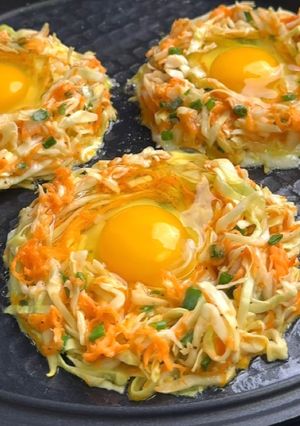 A picture of Vegetable Pancake 蔬菜煎饼.