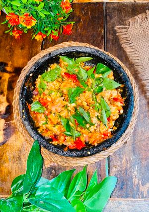 Foto resep Sambal Ulek Tempe Kemangi